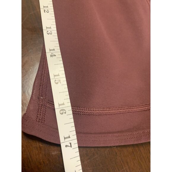 Lululemon Burgundy Cropped Leggings Size S - Picture 6 of 8